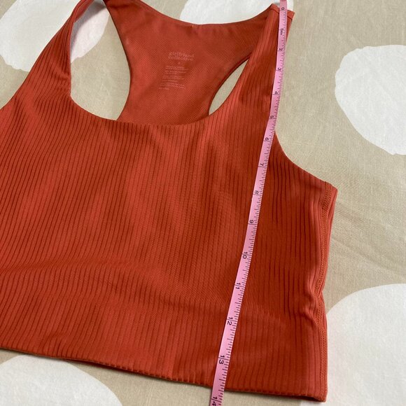 Girlfriend Collective RIB Paloma Racerback Bra in Azalea Size S - Picture 4 of 8
